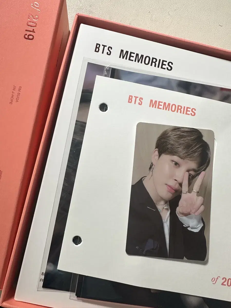 방탄 bts 19메모리즈 블루레이 블레 포카 지민 풀박 판매